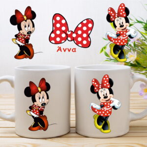 Kούπα Μinnie Mouse με το όνομα του παιδιού!