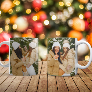 Xριστουγεννιάτικη κούπα με φωτογραφία!