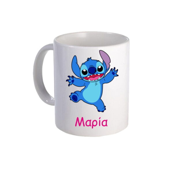 Κούπα με εκτύπωση stitch.