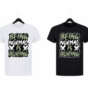 Ανδρικό T-shirt being normal!