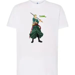 Ανδρικό T-shirt με στάμπα  Roronoa Zoro Anime!