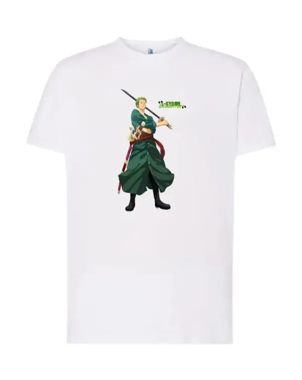 Ανδρικό T-shirt με στάμπα  Roronoa Zoro Anime!